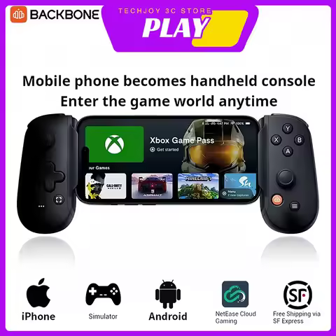 Backbone One Gen2 Mobile Phone Game Controller Wireless Bluetooth Stretchable Iphone15/16 IOS Androi