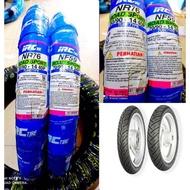 BAN MOTOR MATIC RING 14 SEPASANG IRC BARU ORIGINAL BAN LUAR DEPAN BELAKANGAN 70/90-14 &amp; 80/90-14 NON TUBELESS