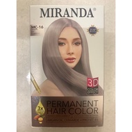 Pewarna Rambut Grey Bleaching Ash blonde Miranda
