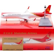 Aviation AV2075 1: 200 Shenzhen Airlines A321neo B-32CF High-End Collection Display