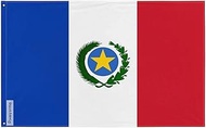 Pixelforma Flag of Paraguay from 1813 to 1840 in Various Sizes 100% Polyester Print with Double Hem 