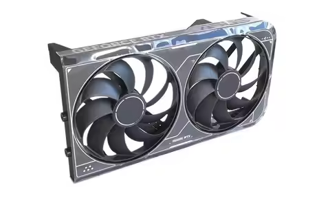New Frame Shell Fans for ASUS RTX4070 RTX4060 Super DUAL-RTX0470S-O12G-EVO Graphics Video Card