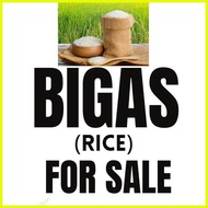 ♞Laminated Bigas for Sale Signages A4 Size makapal 250mic glossy matibay