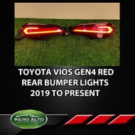 Toyota Vios Gen4 LED Rear Bumper Light Red