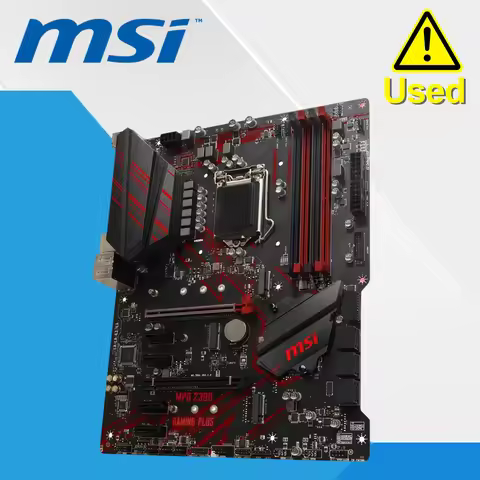 MPG Z390 GAMING PLUS msi LGA 1151 With Intel Z390 SATA 6Gb/s ATX Motherboard