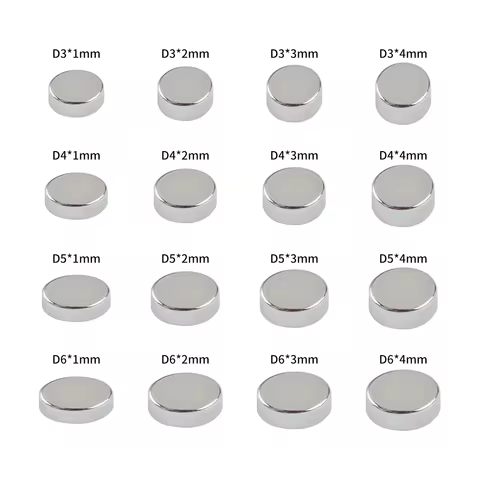 Tiny Magnets Small Magnets For Bambu Lab Circular N52 magnet DIY Parts for 3D printer parts