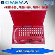 Hualian FRM-980 FRM-1120LD Set Box Font Character Stamp Coding Wirapax