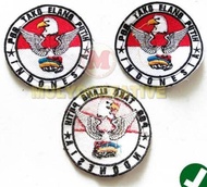 patch bordir tempelan logo tako elang bagus buat d jaket