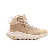 HOKA KAHA 2 GTX Sand Eggshell TPU Kulit Asli Hiking Boot Ukuran US:12/EU:44.5
