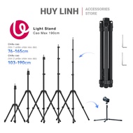 Ulanzi TT-43 multi-purpose folding tripod light stand, maximum height 190cm, load 6KG, genuine
