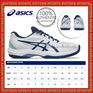 ASICS GEL-DEDICATE 8 PICKLEBALL - MEN'S PICKLEBALL SHOE -WHITE / GUN METAL