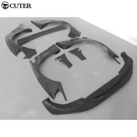 E46 325i M3 Coupe FRP Unpainted Front Lip Wheel Eyebrow Rear Spoiler for Bmw E46 M3 98-04