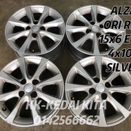 USED PERODUA ALZA ORI RIM 15 INCHI