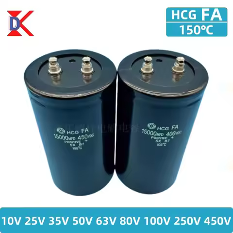 Hitachi CD135 Screw Terminal Aluminum Electrolytic Capacitor 10V–450V 5600UF 8200UF for Inverter