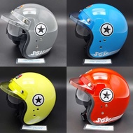 SGV SPECIAL STAR EDITION Helmet TOPI KELEDAR SGV STAR  SGV STAR HELMET INNER VISOR SGV STAR RETRO CL