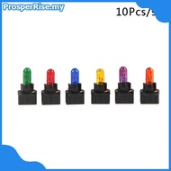 [prosperrise] 10PCS T5.5 Led Bulb W1.2WCar Interior Lights Dashboard Heating Indicator Wedge Auto In