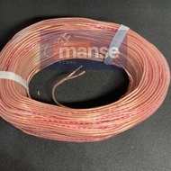 Awg24 Double 2x18 Transparent Cable / Awg 24 Clear Cable 2x18 0.12 50m