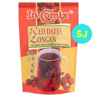 In-Comix Teh Kurma Merah Longan Incomix Red Dates Longan Tea (15gx18sachets)