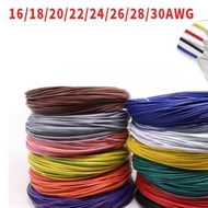 15Meters 1007 PVC Electronic Wire 1007 Line 16Awg 18Awg 20Awg 22Awg 24Awg 26Awg 28Awg 30Awg PVC Elec