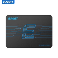 EAGET S500T SSD ภายใน 2.5 นิ้ว SATA III อ่านสูงสุด 550MB/s เขียน 300MB/s ดิสก์โซลิดสเตตสำหรับแล็ปท็อ