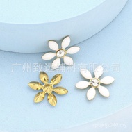 Accessories Small Flower Shoes Flower Necklace Five Epoxy Clothing Clover Shoe Buckles Hot Sale Acce
