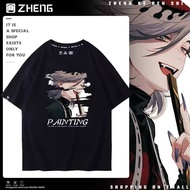 Anime Demon Slayer Merchandise: Kimetsu No Yaiba - Douma T-Shirt, Anime Style, Summer Clothing