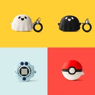 For Jeep EW133 Earphone Case Personality Poke Ball Black & White Ghost pattern
