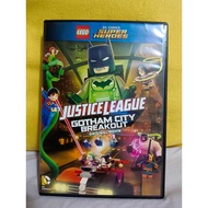 DC COMICS SUPER HEROES JUSTICE LEAGUE GOTHAM CITY BREAKOUT ORIGINAL MOVIE DVD
