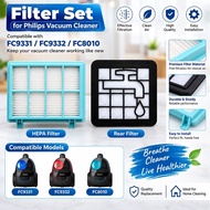 Vacuum Cleaner Replacement Filter Compatible Philips FC8010 FC9330 FC9331 FC9332 FC9333 FC9334 FC935