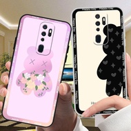 DMY case bear oppo A9 A5 A74 A95 A93 A92 A52 A72 F11 F9 R15 R17 R9S plus Find X2 X3 X5 pro soft silicone cover case shockproof