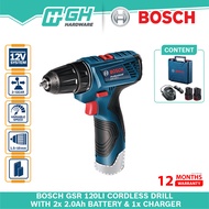 [ GH HARDWARE ] BOSCH GSR 120 Li Cordless Drill ( GSR120LI / GSR 120-LI )