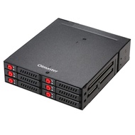 Olmaster External SSD HDD Enclosure Rack 2.5 Inch SATA 6 Bay 6TB