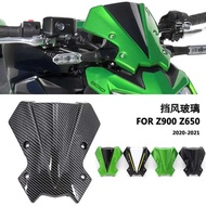 Suitable for KAWASAKI Z900 Z650 Front Windshield Windshield Windshield Windshield 2020 2021 202