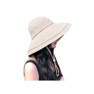 Kozmoz UV Cut Hat Ladies Hat Hat Cap Hat Big Face Effect Chin Strap Style Folding Style Party