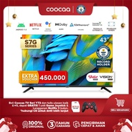 COOCAA 43 inch Smart TV - Digital TV - Android 11 - Netflix/Youtube -