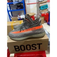 2024New Yeezy Boost 350V2 Beluga Steel Grey Solar Red BB1826 Sneaker Running Shoes