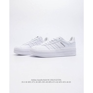 Adidas Gazelle Bold Sneakers for Men and Women Gazelle Bold Retro Style Thick Sole Raised Sneakers
