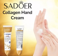 ครีมทามือ Sadoer Collagen Anti-Aging 30g บำรุงมือให้นุ่ม ชุ่มชื้น