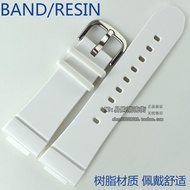 Suitable For Casio Original Watch Strap BGA-131/133/130/160/161 White Glossy Gray Letter Case Cover