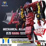 Mechanical Team Transformable Robot- MT-01 (KO Oversize Studio Series 37 Constructicon Rampage) MT01