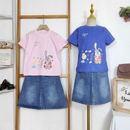 Children's Suits Ages 4-12/children's Suits/girls skyward bunny crinus cloud Sets/cute Children's Su