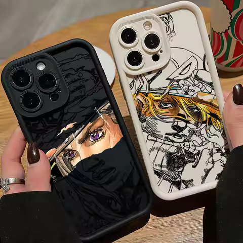 Anime J-Jojo Steel Ball Run Phone Case For Samsung S26 S25 S24 S23 S22 S21 S20 F06 M16 Note 20 FE Pl