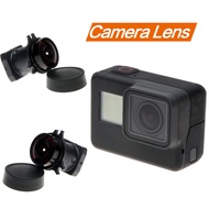 【Sell-Well】 อะไหล่เลนส์ Gopro 7/6/5เลนส์มุมกว้าง170องศาเลนส์กล้องถ่ายรูปสำหรับ Gopro Hero 7/6/5สีดำโ