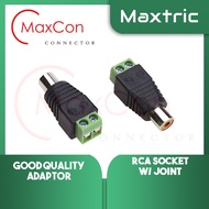 Maxcon RCA Socket to AC Screw Terminal Connector Adaptor