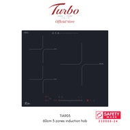 Turbo Italia - TIA903 60 cm 3 zones induction hob with touch control