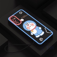 Phone Case For OPPO Reno Reno 2 Reno Z Reno 2Z/Reno 2F reno3 reno3 pro Doraemon Liquid Silicone Full directional Protection Phone Case