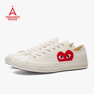 Converse Play Comme Des Garcons 70s Ox White CDG Premium Sneakers