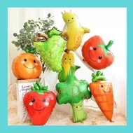 [DV88] Fruit Vegetable Shaped Foil Balloon 28inches Foil Balloon Birthday Decoration