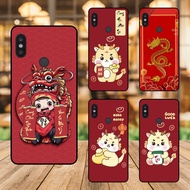 Redmi Note 5, Note 5 Pro Phone Case With Black Border Tet Happy New Year 2024