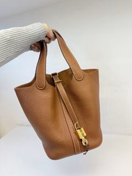 Hermes picotin 18 - Gold / ghw